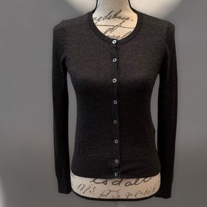 41 Hawthorne Gray Silk Blend Sweater size small